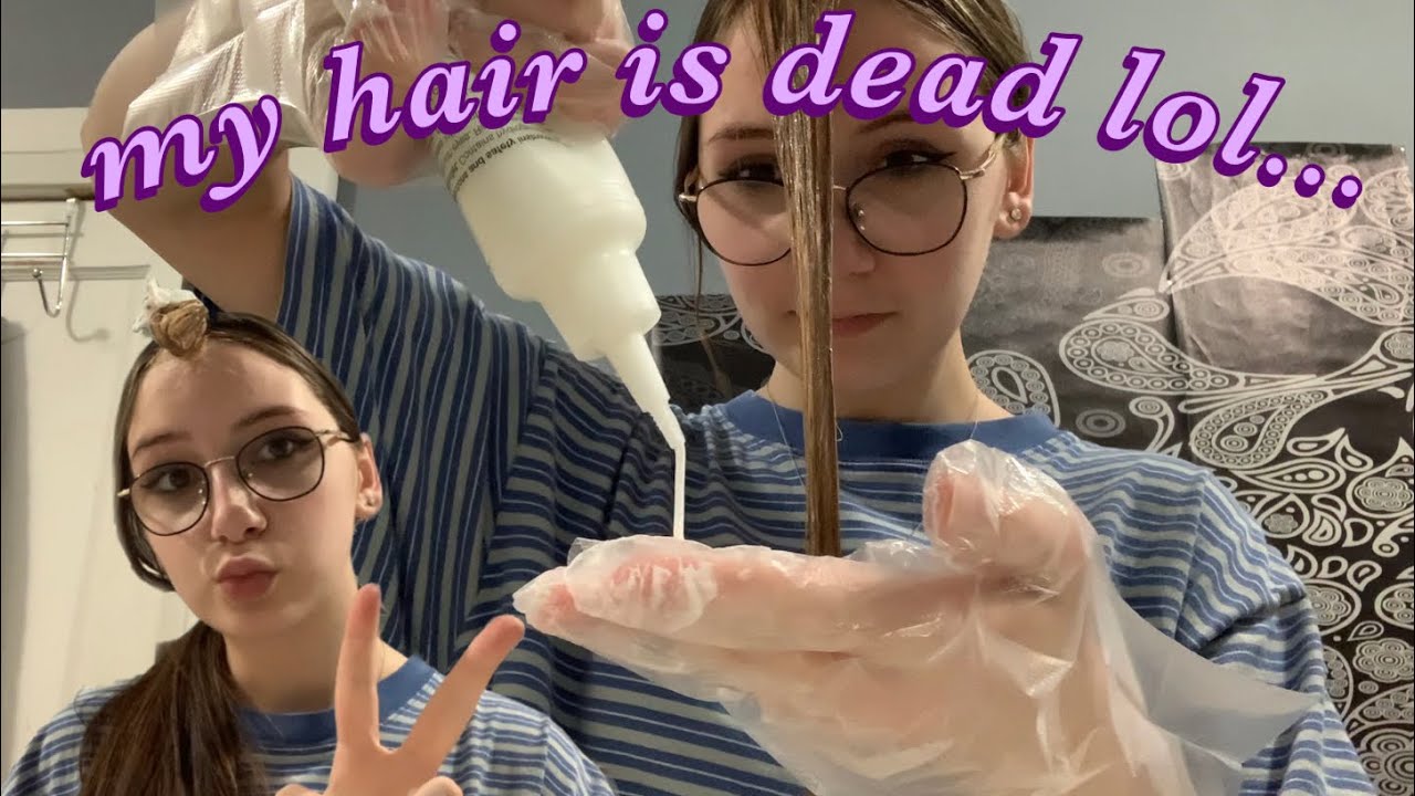 bleaching my hair...again!