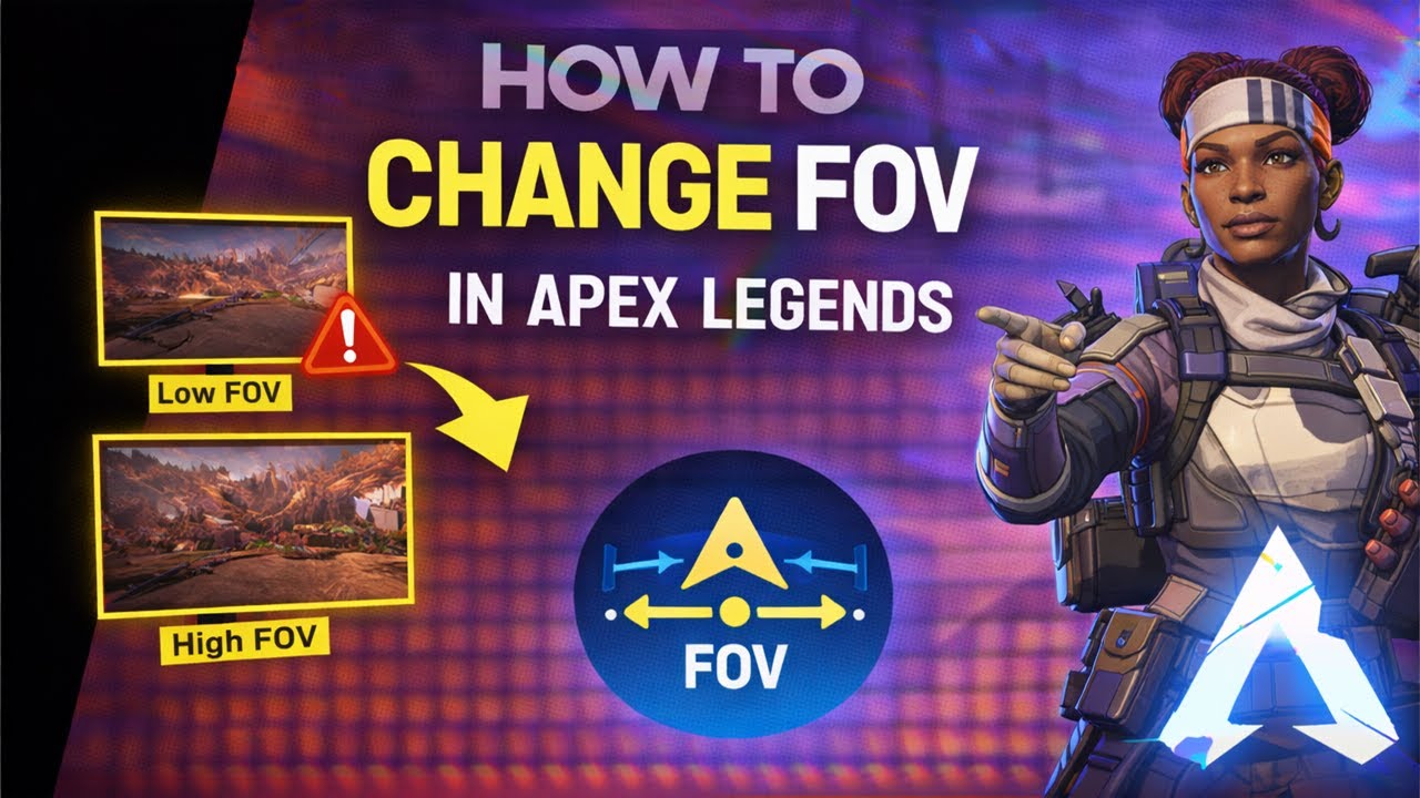 How to CHANGE FOV in Apex Legends (Step by Step)