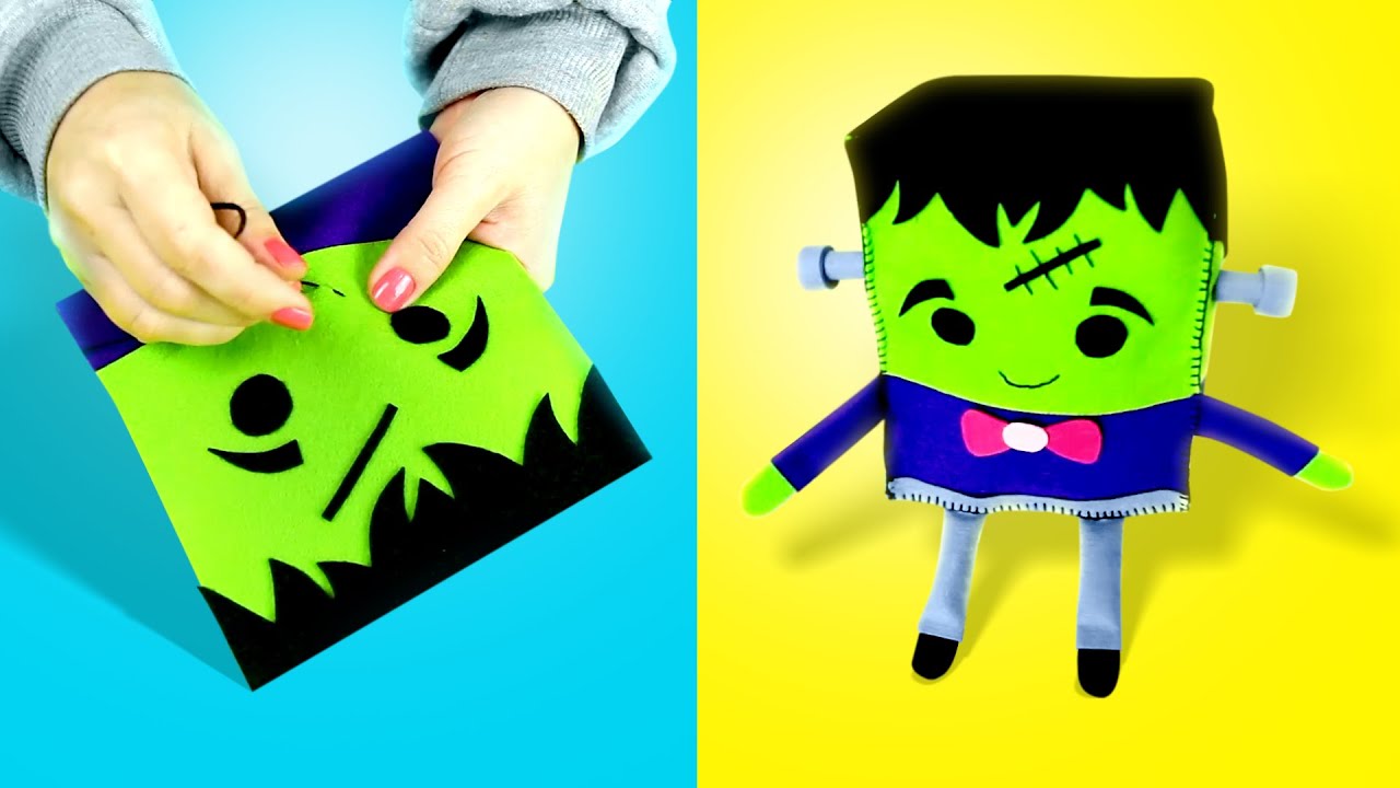 DIY - Faça a sua Criatura de Frankenstein 💚😍