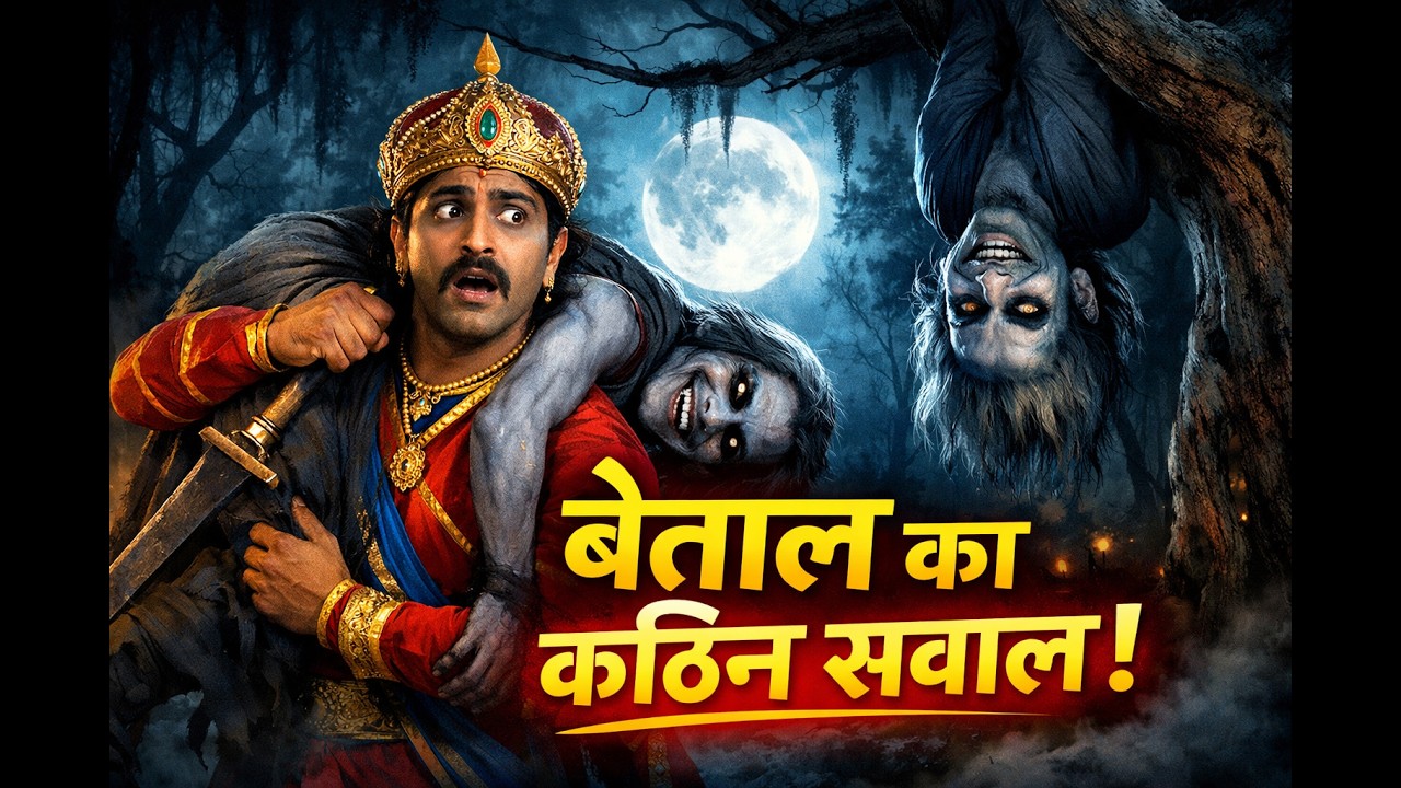 जब बेताल ने राजा विक्रम से पूछा कठिन सवाल | Vikram Betal Ki Kahani | Hindi Story