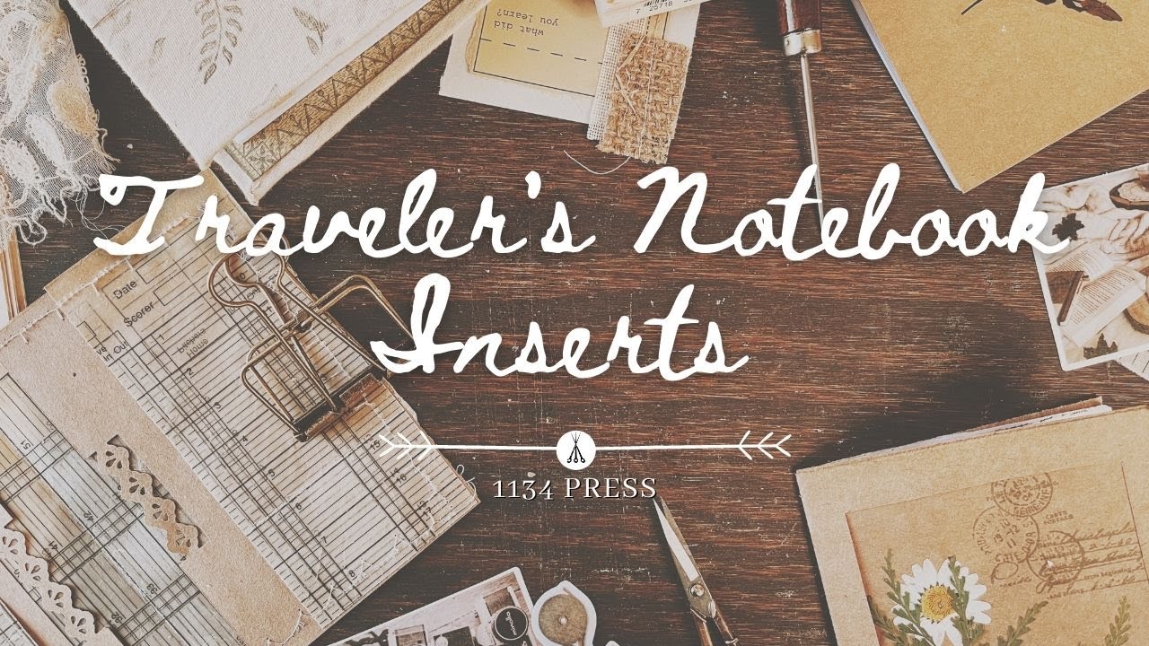 2 Styles of Traveler's Notebook DIY Inserts | TN Ideas