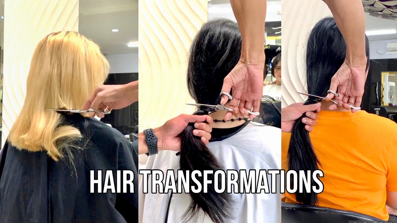 BOB HAIRCUT | Hair Transformation | POTONG RAMBUT PENDEK | Short Haircut | Hairstyles | Blonde Hair