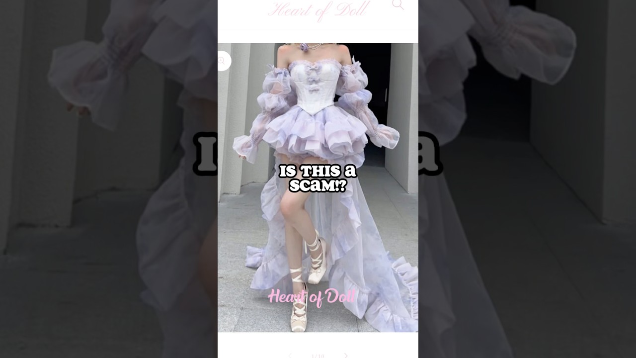 Примеряю это нереалистичное платье Pinterest | Heart of Doll примерка