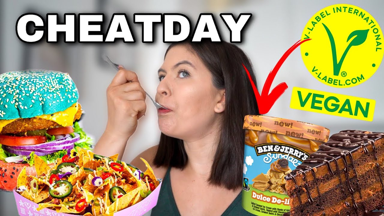 24h VEGAN CHEATDAY!!! so gut kann Vegan sein😍🍔🍟🥐