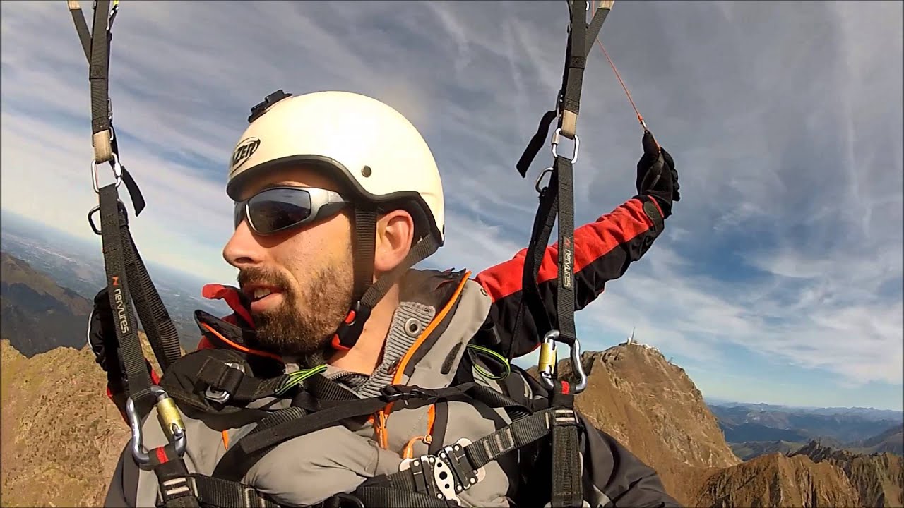 parapente Pic du Midi  9 oct 2015