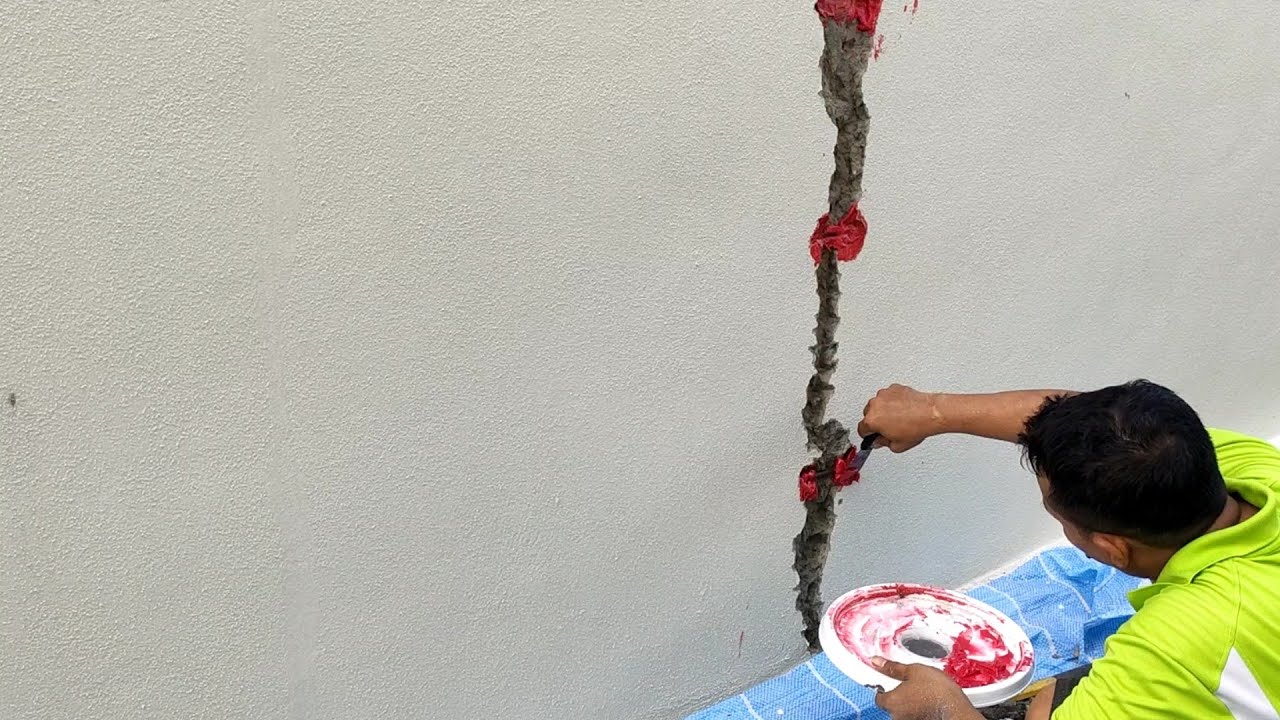 Caranya memperbaiki tembok retak, ideal construction