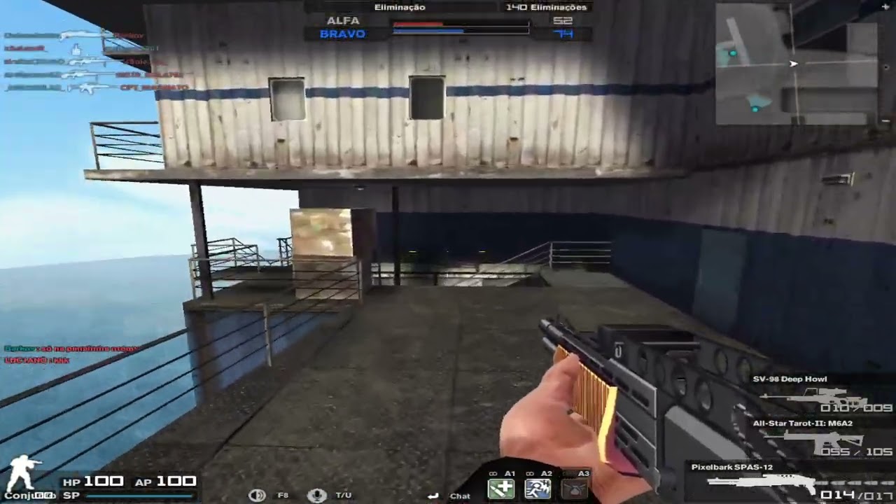 JOGANDO COM A ARMA MAIS APELONA DO GAME 34/5