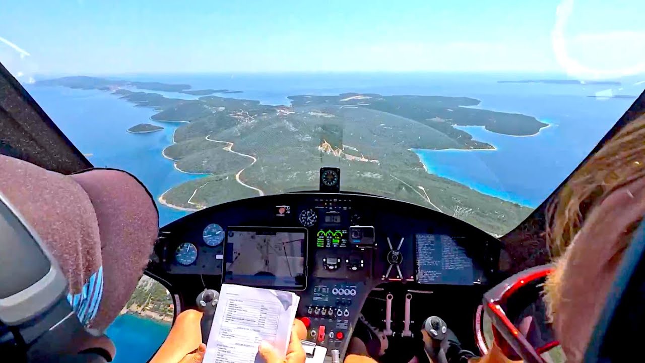 Gyrocopter Flug nach Mali Lošinj 🌴🌊