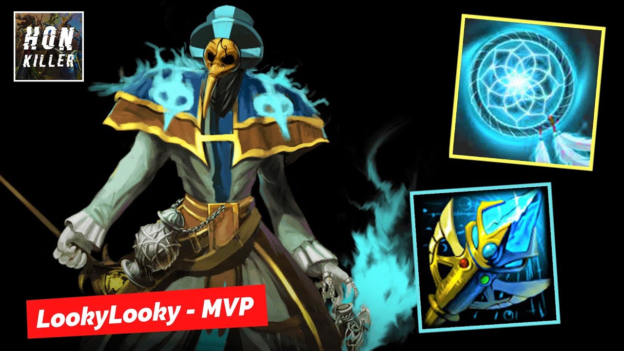 HoN Voodoo Jester DREAMCATCHER with STAFF OF THE MASTER - MVP