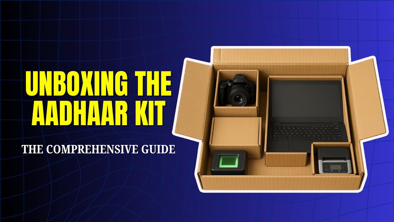 Unboxing and Installation of Aadhaar Kit