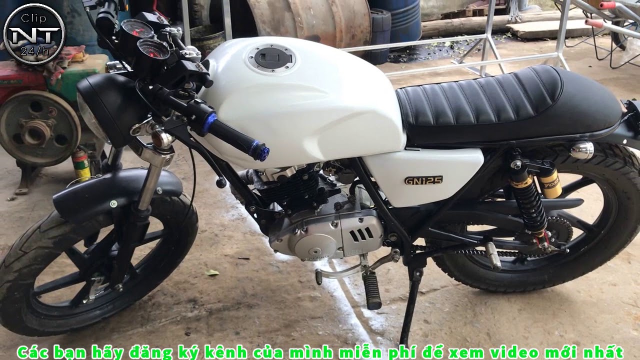 SUZUKI 125 _ĐỘ THEO PHONG CÁCH_ CAFE RACE  _ ĐẸP MÊ HỒN