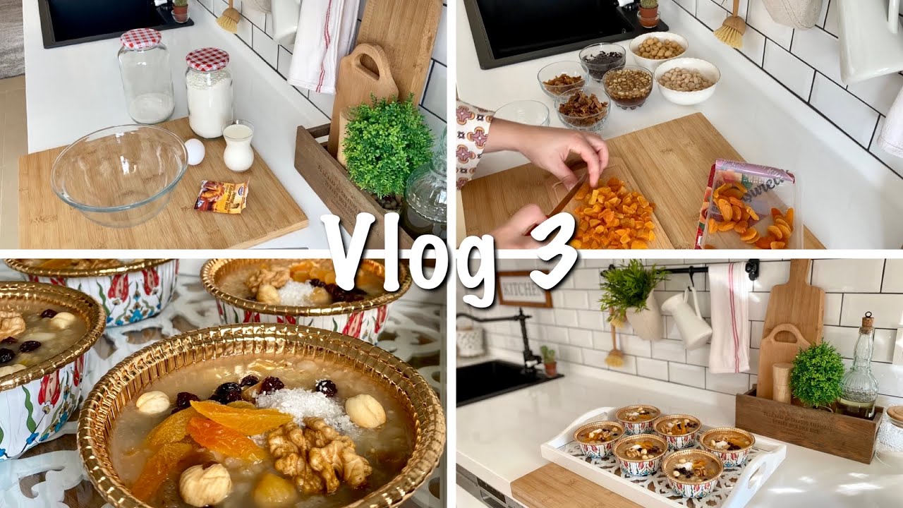 SESSİZ VLOG ✨ Günlük planlama Motivasyon 📔Pankek || Aşure