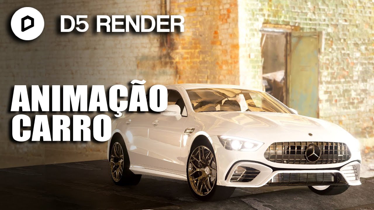D5 RENDER 2.4 - COMO CRIAR ANIMAÇÃO DE CARRO REALISTA - HOW TO CREATE REALISTIC CAR ANIMATION