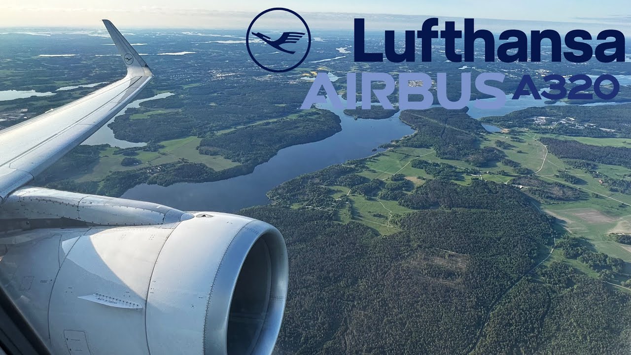 4K Lufthansa A320 Economy Class 🇸🇪 Stockholm ARN - Munich MUC 🇩🇪 [FULL FLIGHT REPORT]
