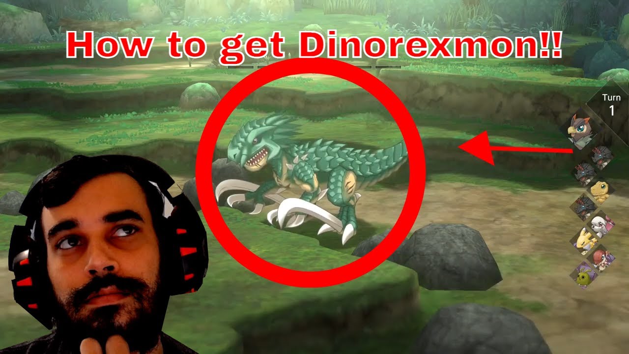 Digimon Survive How to get Dinorexmon!
