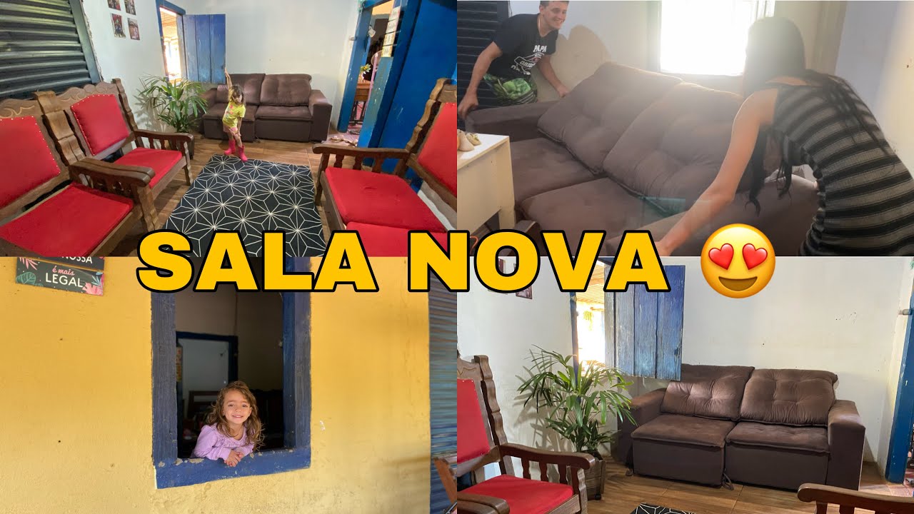 DECORANDO MINHA SALA *ficou linda *