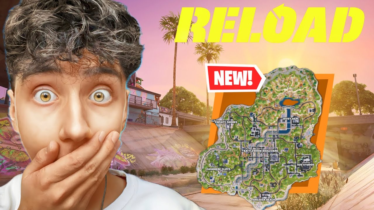 DIE NEUE SURF CITY RELOAD MAP 🤩 | KAPITEL 7 RANKED RELOAD UPDATE