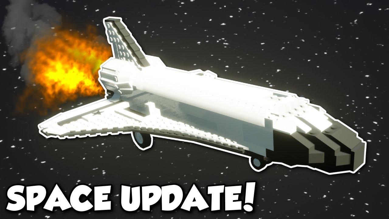 SPACE UPDATE! - Brick Rigs Multiplayer Gameplay - Building Rockets & Going to Space!