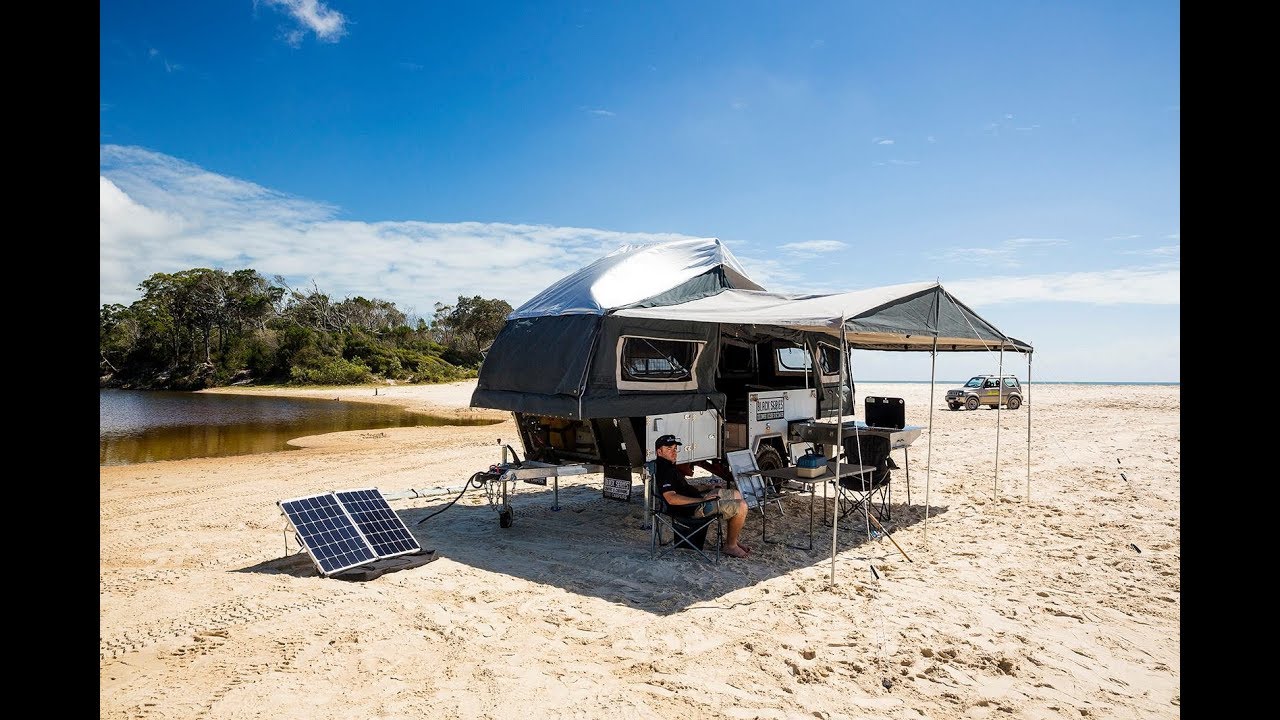 How To Set Up the Black Series 'Patron' Hard Floor Camper Trailer