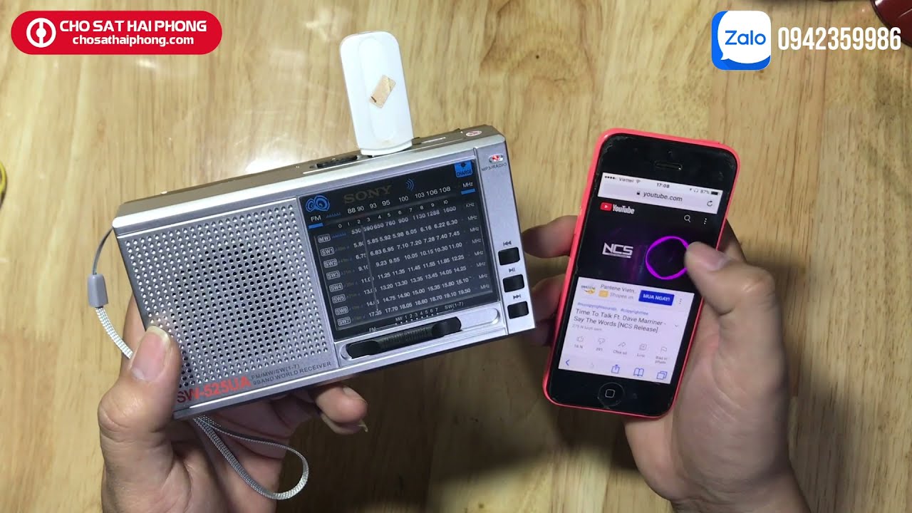 Biến Radio thành máy nghe nhạc Bluetooth | Chợ Sắt Hải Phòng - 0942.359986