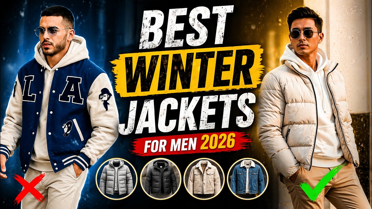 STOP Wearing Boring Jackets! Best Winter Jackets for MEN to Look ATTRACTIVE