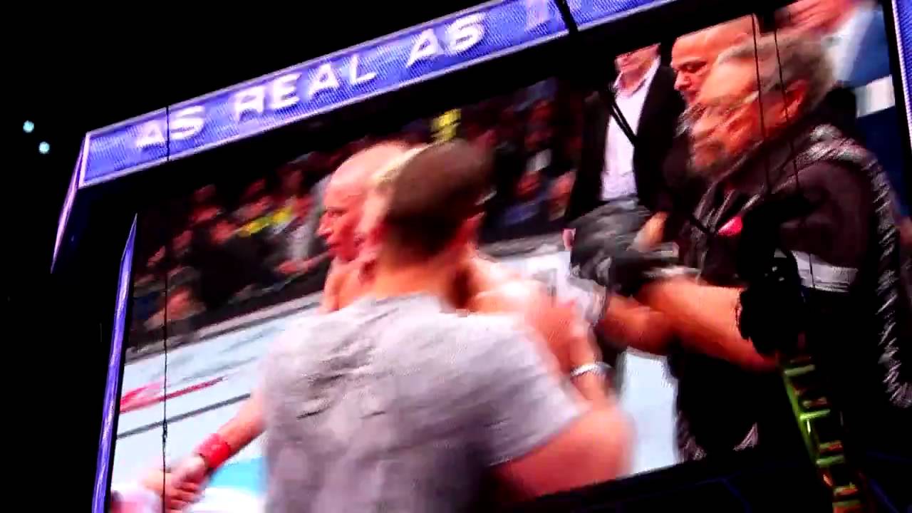 George St Pierre Vs Josh Koscheck UFC 124 Montreal Walkouts / Post Speech GSP KOS