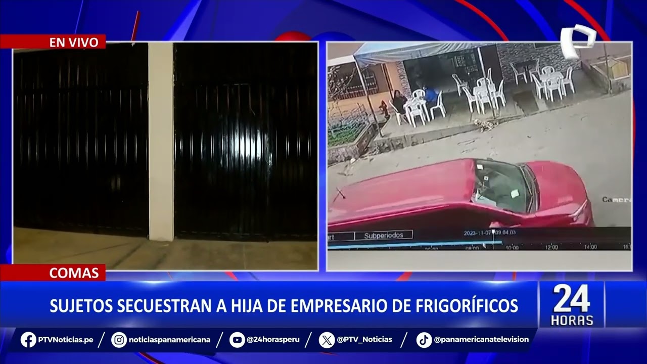 Comas: sujetos secuestran a hija de empresario de frigoríficos