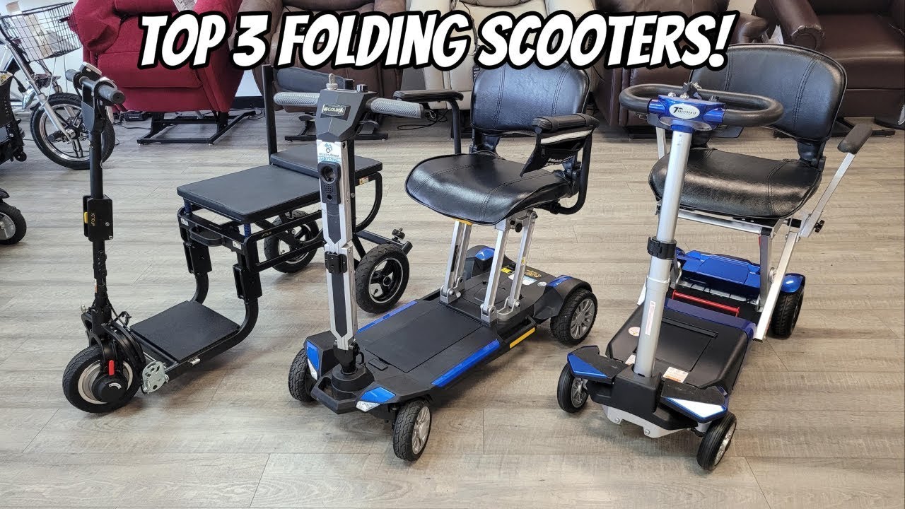 📊Folding Mobility Scooters Top 3 of 2025