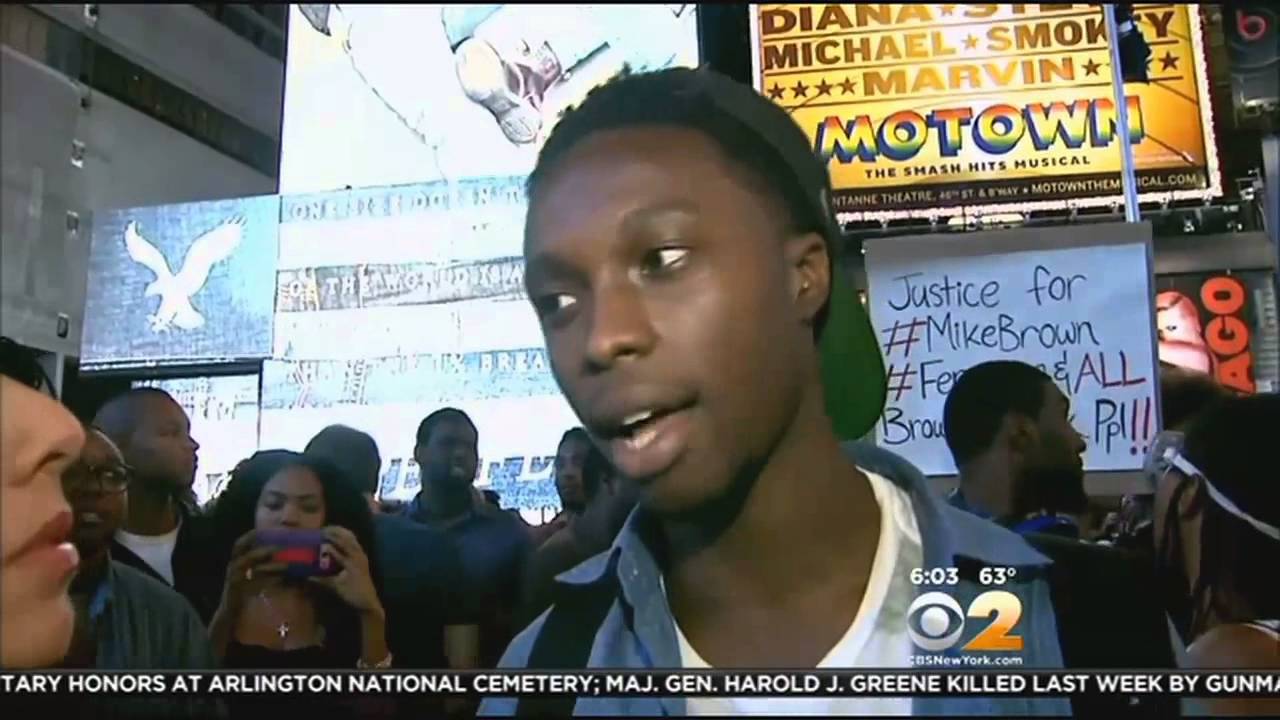 Thousands Rally In Times Square To Protest Death Of Michael Brown