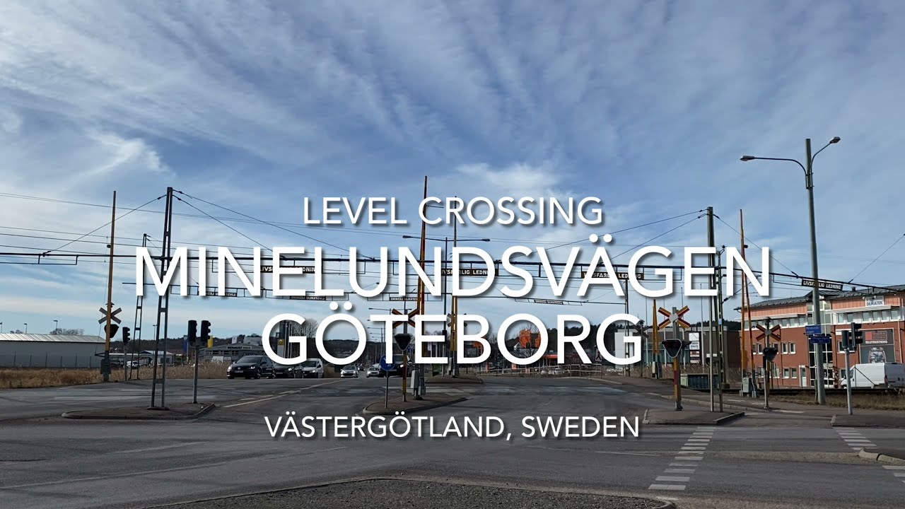 | Järnvägsövergång // Level Crossing | Minelundsvägen, Göteborg | Västergötland [SE] |