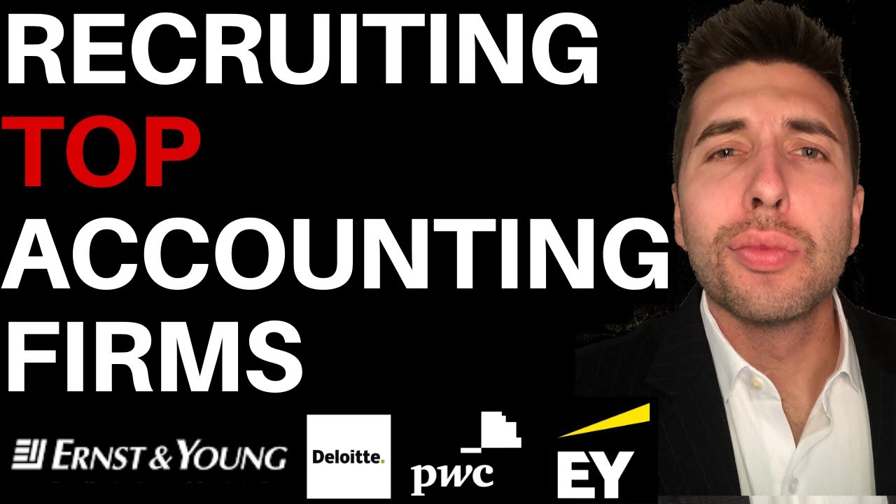 How to recruit top accounting firms - on a success fee basis (to make business acquisitions)
