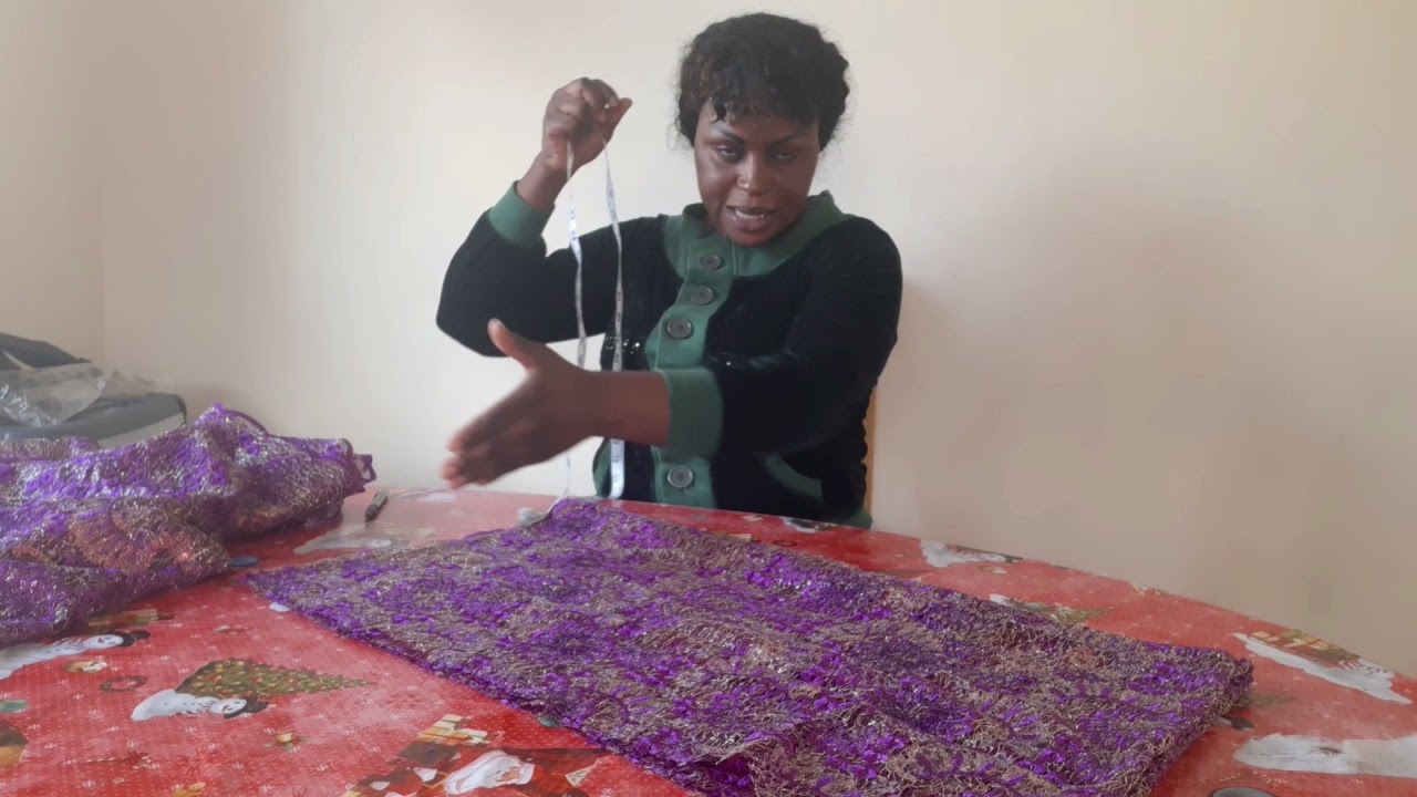 How to sew your buba and wrapper under 20 minutes