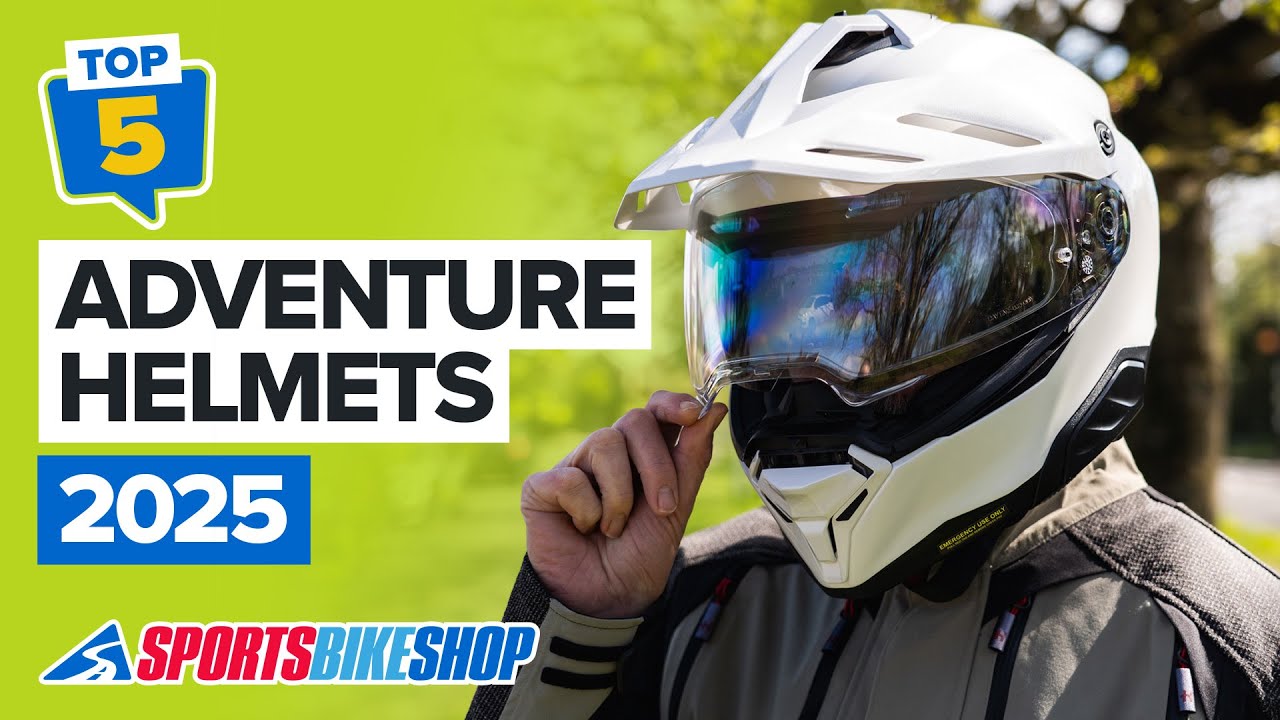 The best 5 adventure motorcycle helmets for 2025 - Sportsbikeshop