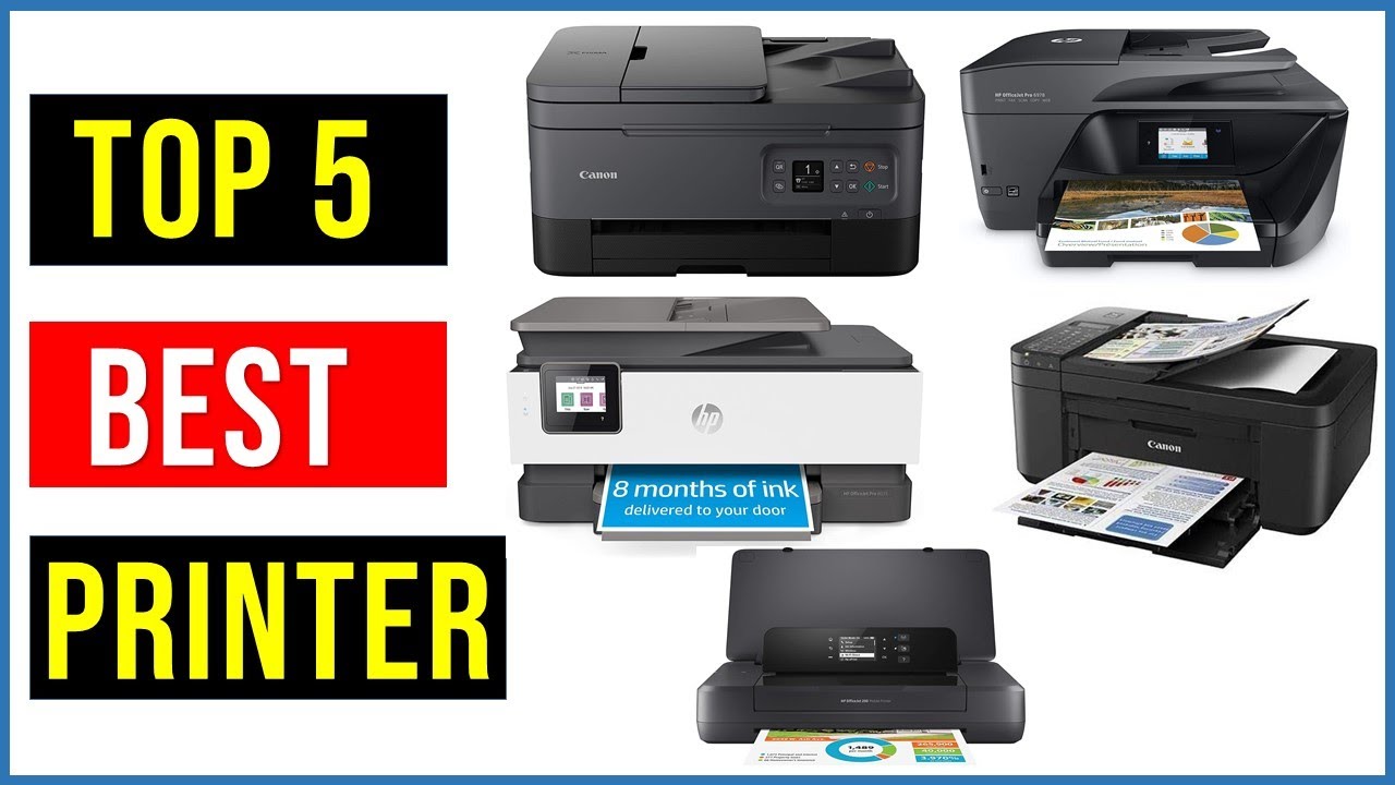 ✅The Best Printer 2022 | Top 5 Best Home & Office Printers