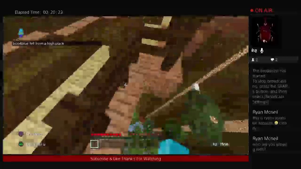 Just playing a map on minecraft