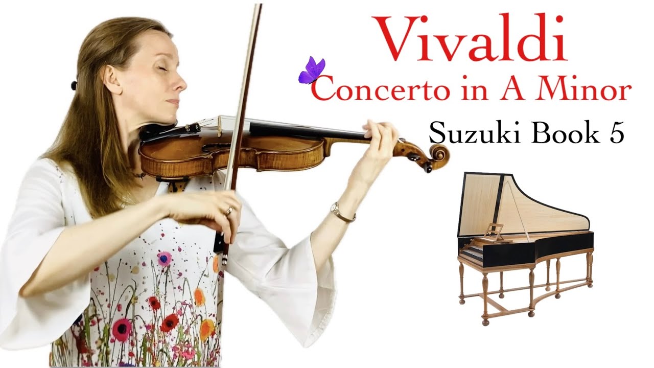 Vivaldi a-minor, 2nd movement with CEMBALO ACCOMPANIMENT🤩