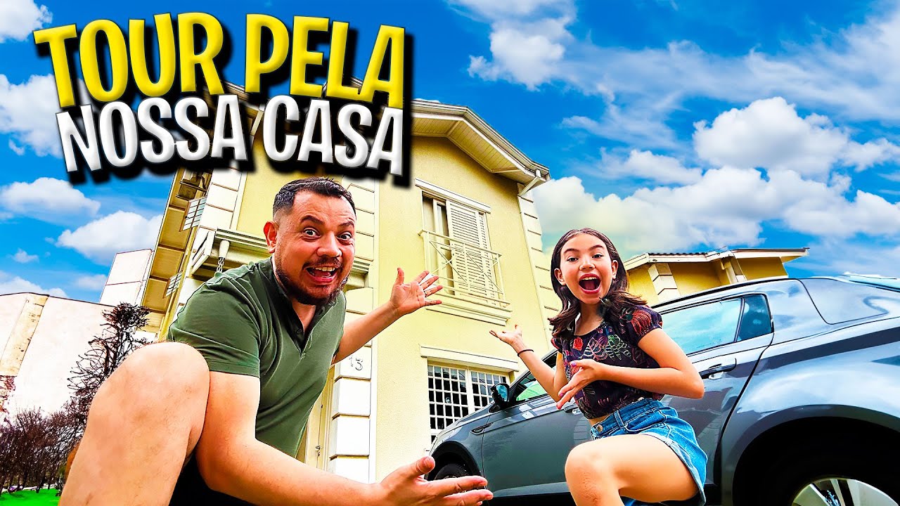 TOUR PELA NOSSA CASA - FAMÍLIA PORCIDES siga @dailyfamiliaporcides