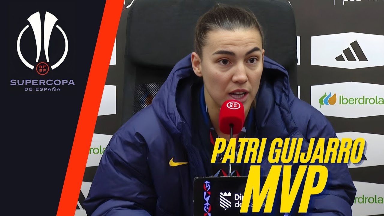 ⭐ PATRI GUIJARRO , MVP de la Supercopa: “Nuestro objetivo es ganarlo todo” 🏆💙❤️ BARÇA - REAL MADRID