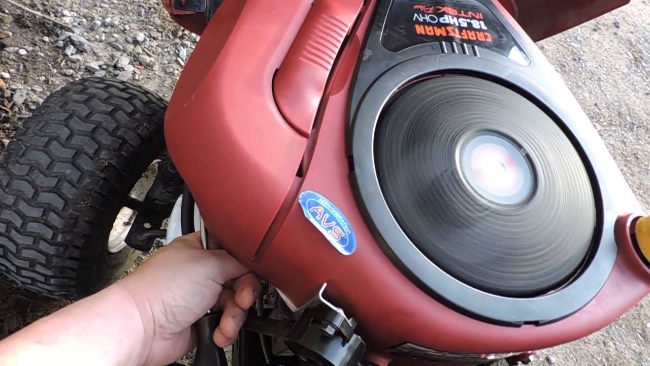 The Craftsman 18.5HP Briggs Intek engine is finally figured out!