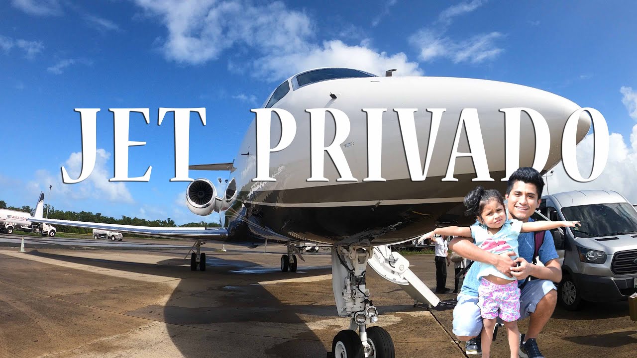 VOLANDO EN JET PRIVADO