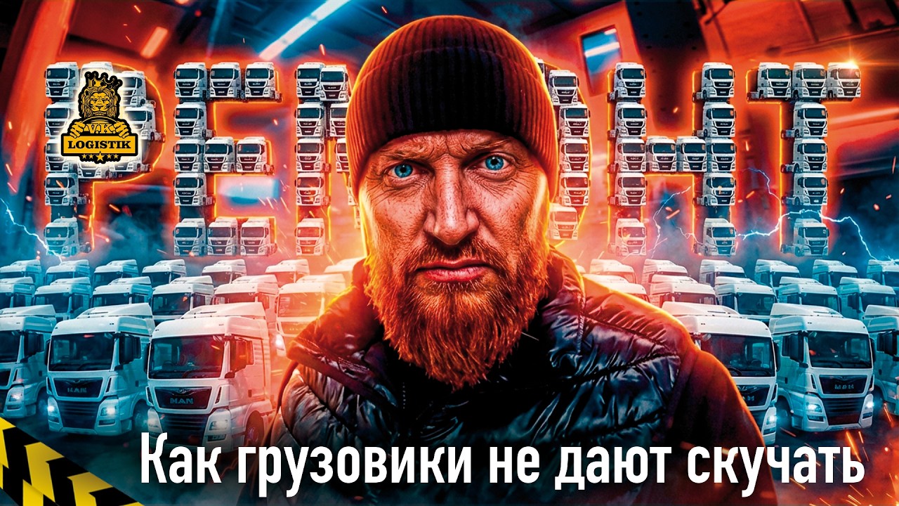 Как грузовики не дают скучать