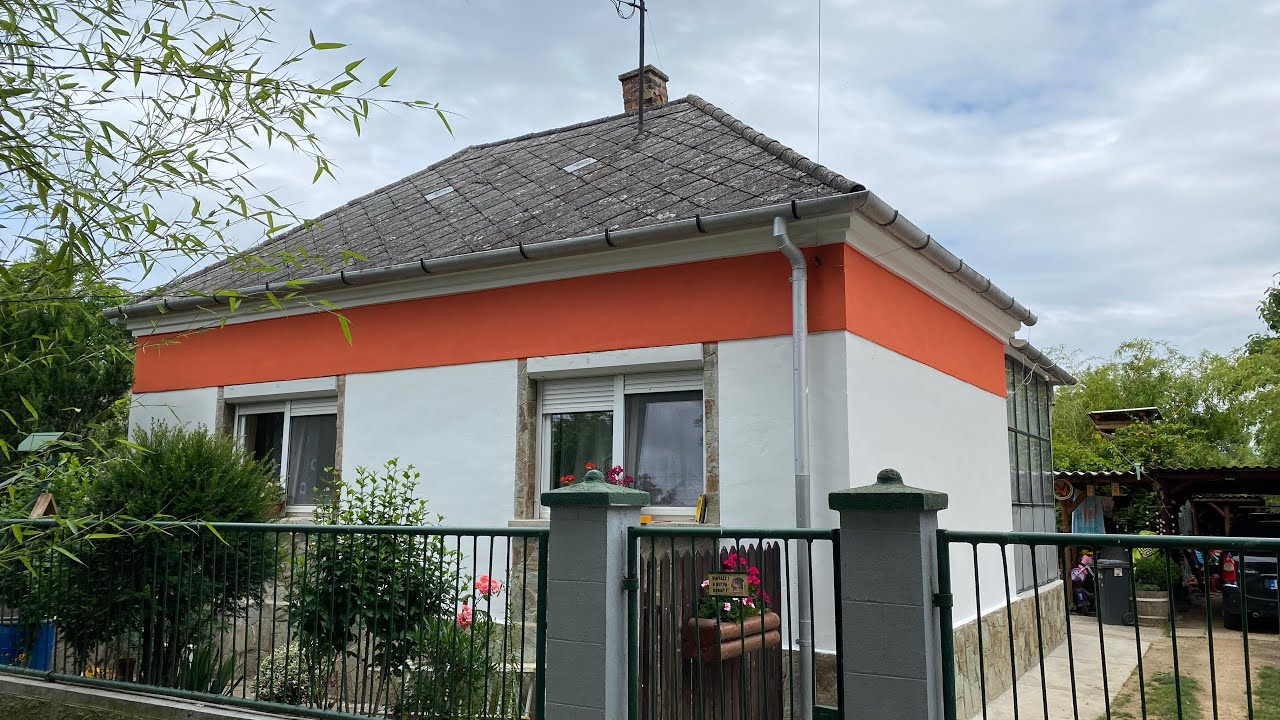 Homlokzat felújítás, festés. Csináld magad verzió.
