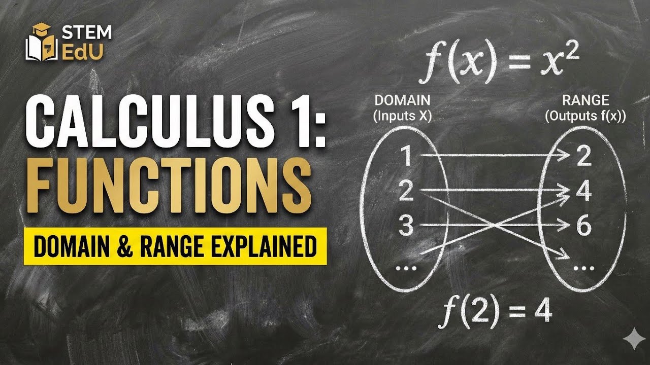 Lec 1: Functions, Even/Odd, Piecewise & Trigonometric Functions | Calculus & Analytical Geometry