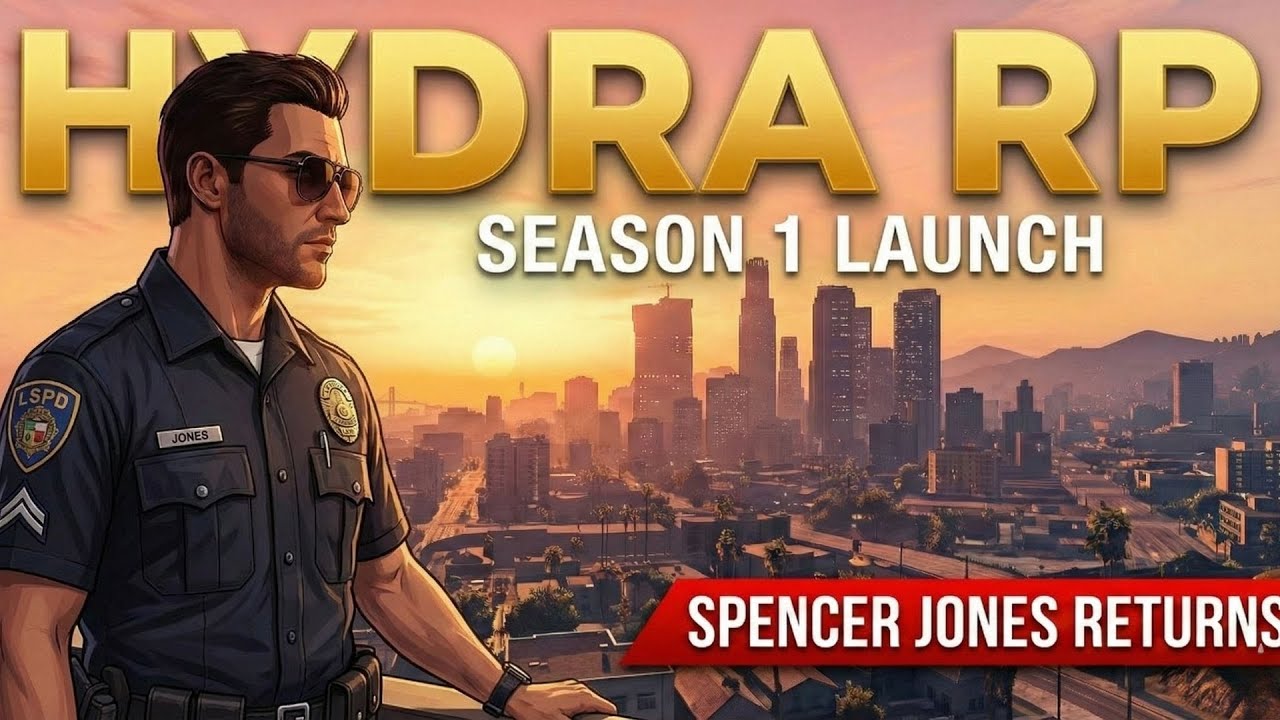 First Day on the Force! 📝 | Officer Spencer Jones | Hydra Roleplay