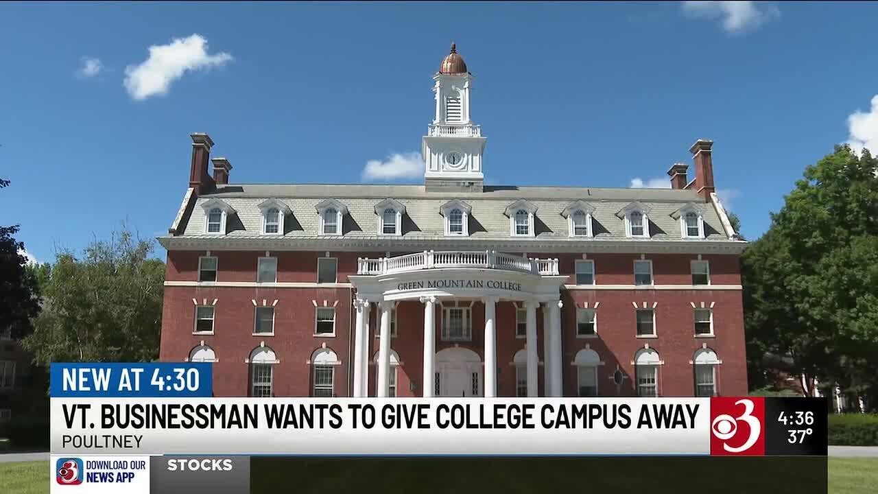 Vermont businessman offers to give away college campus