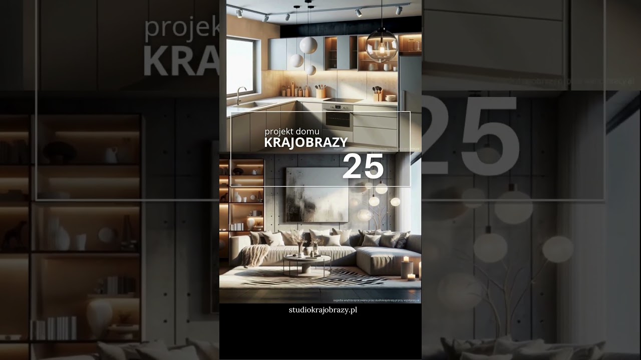 Projekt domu KRAJOBRAZY 25 
