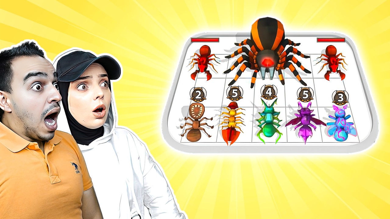 KARINCALARI BİRLEŞTİRDİK VE DEV ÖRÜMCEĞİ YENDİK !! 😱