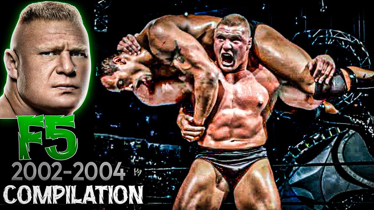 Сборник WWE Брока Леснара F5 2002-2004