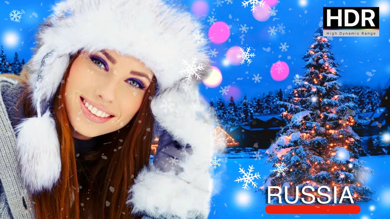 ❄️ Moscow's New Year Decorations🎄 Will Leave You Speechless 4K HDR