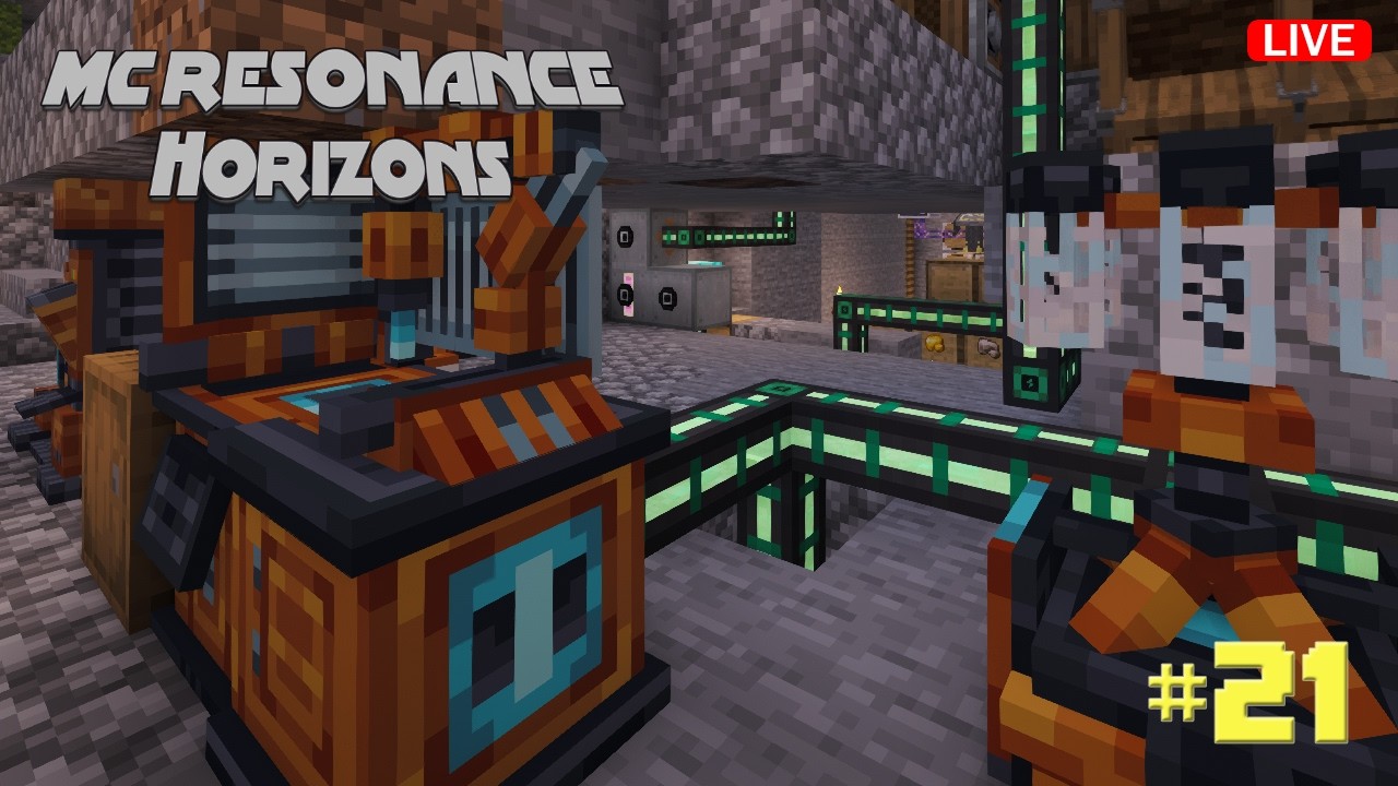 Ещё больше Oritech | MC Resonance Horizons 🔴